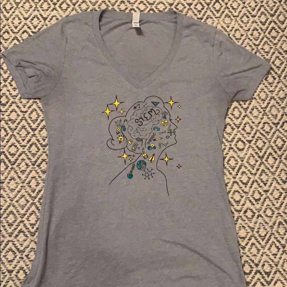 Women in STEM club CCU shirt